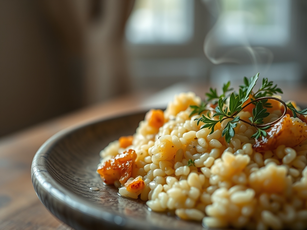 Arroz caldoso com lagosta