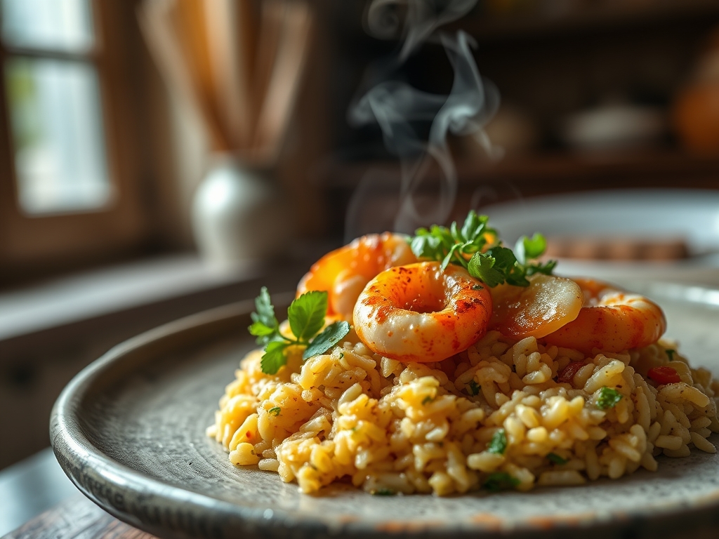 Arroz de marisco família
