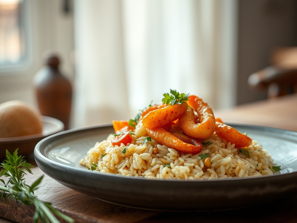 Arroz de marisco família