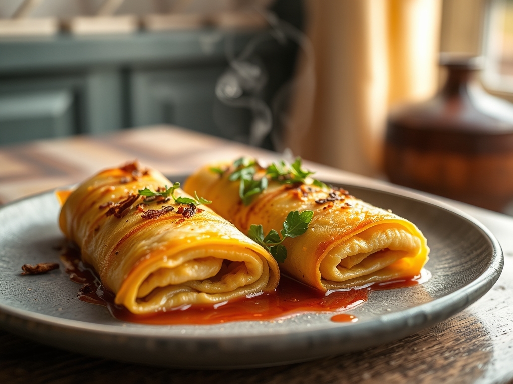 Canelones de espinafre e ricota