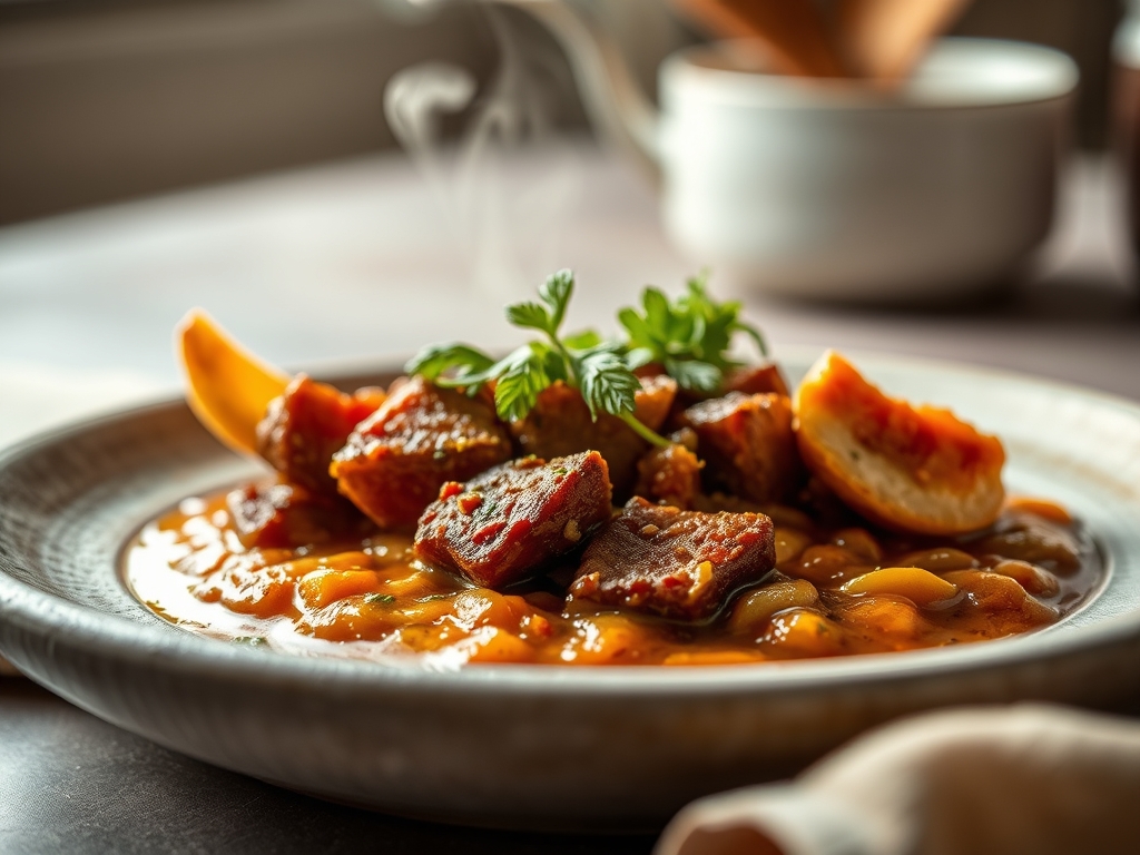 Estofado de carne panela grande