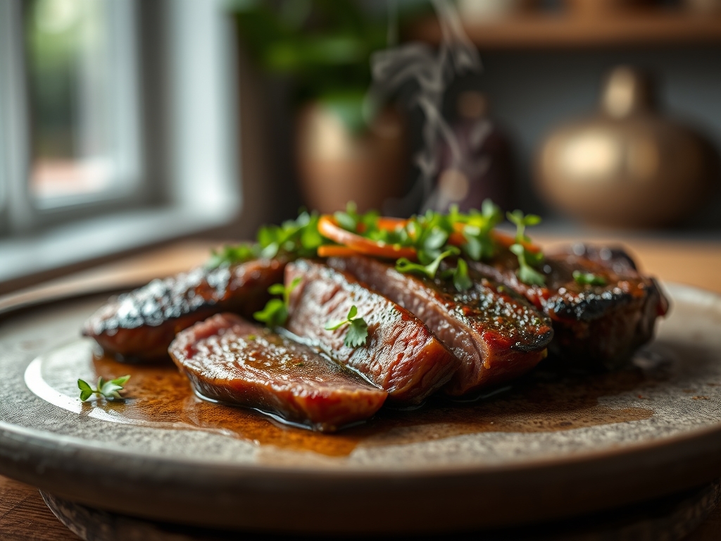 Lasanha de carne gigante