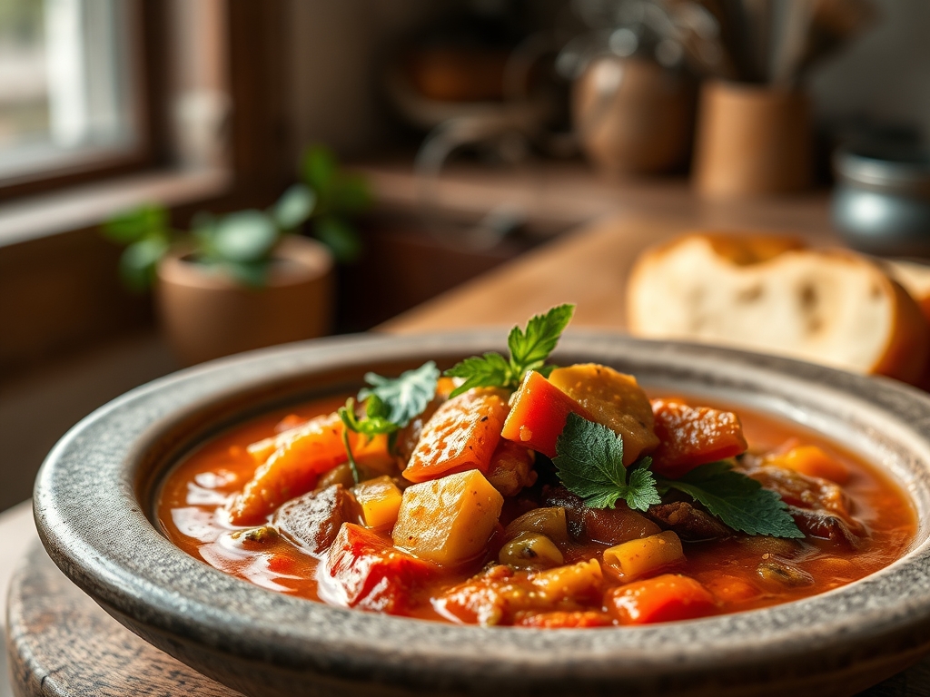 Minestrone italiana autêntica