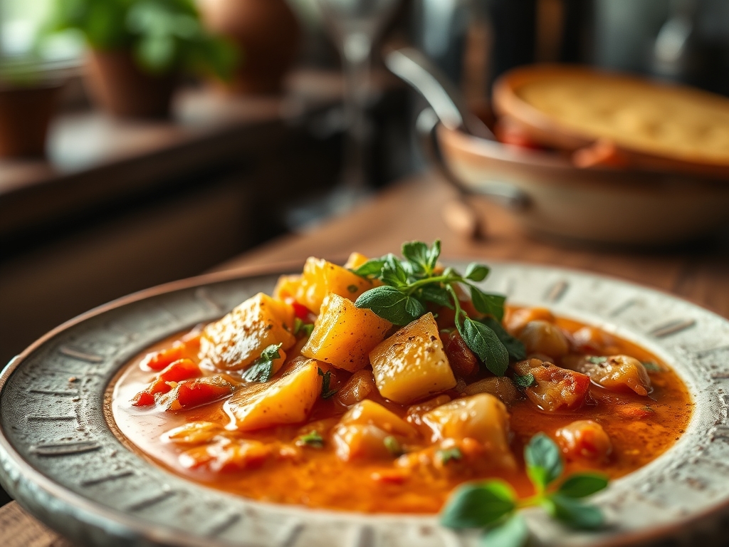 Minestrone italiana autêntica