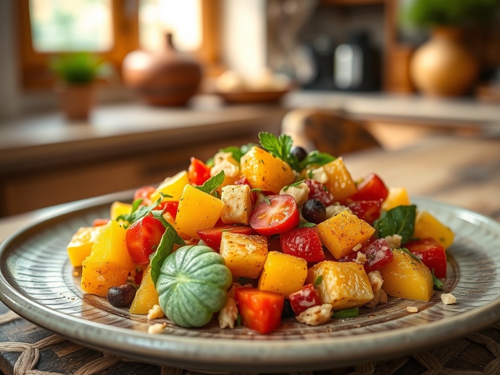 Salada de frutas tropical XL