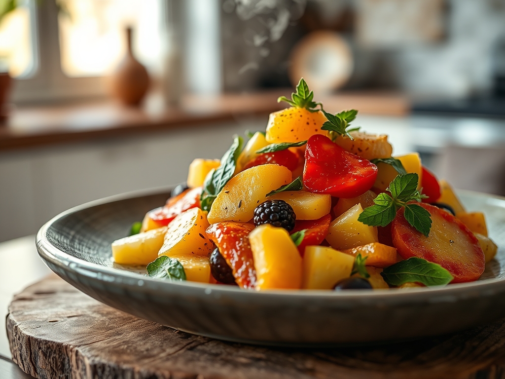 Salada de frutas tropical XL