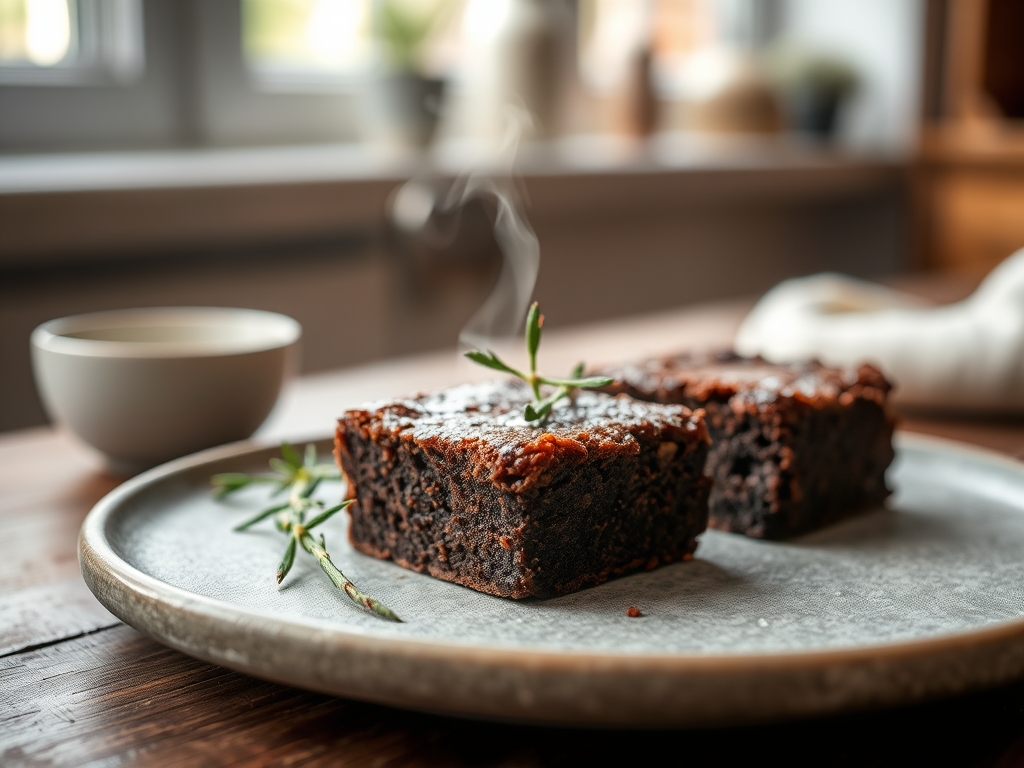 Brownies de chocolate branco