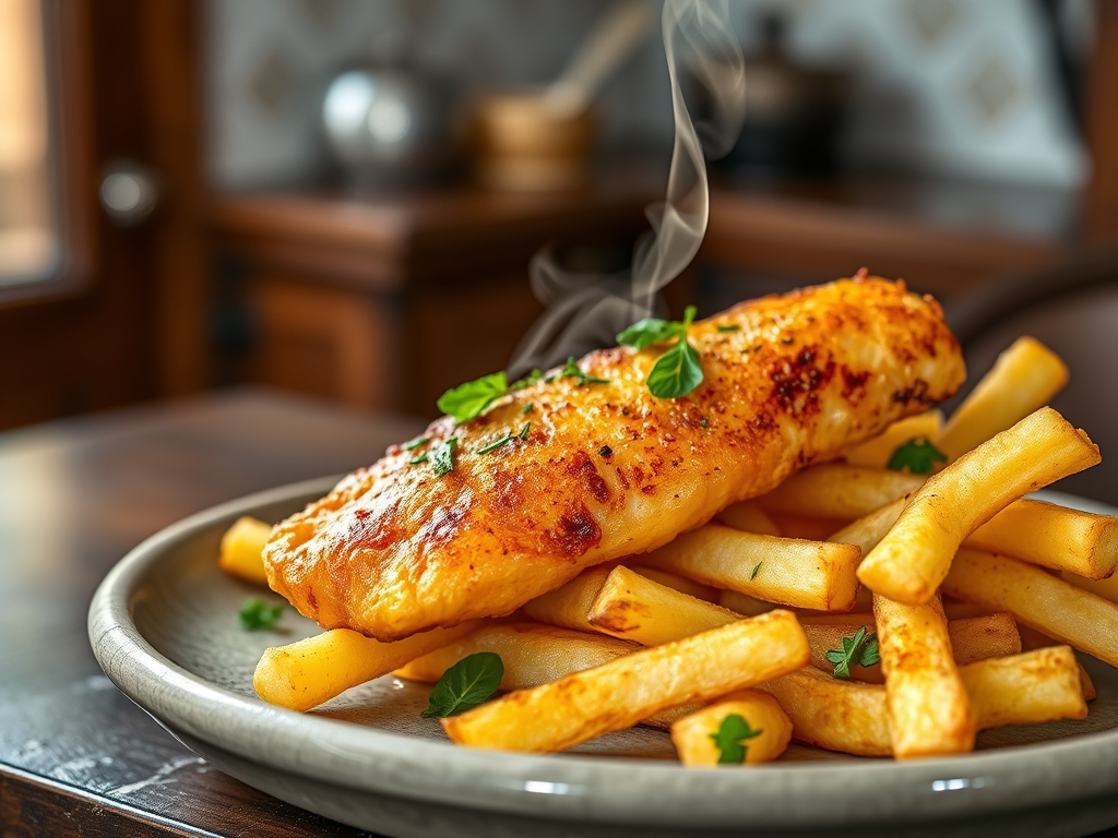 Fish & Chips familiar XL