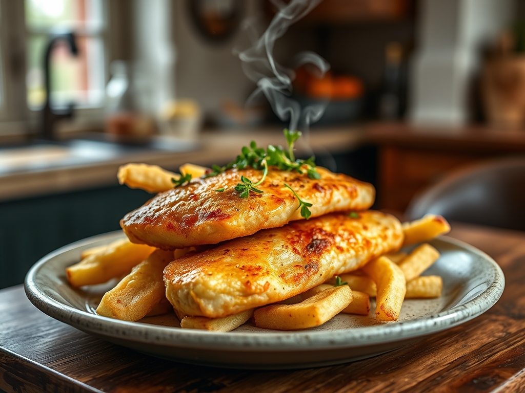 Fish & Chips familiar XL