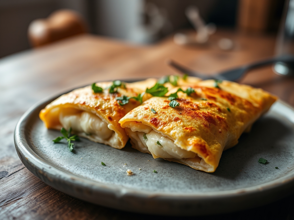 Quesadillas de frango e queijo